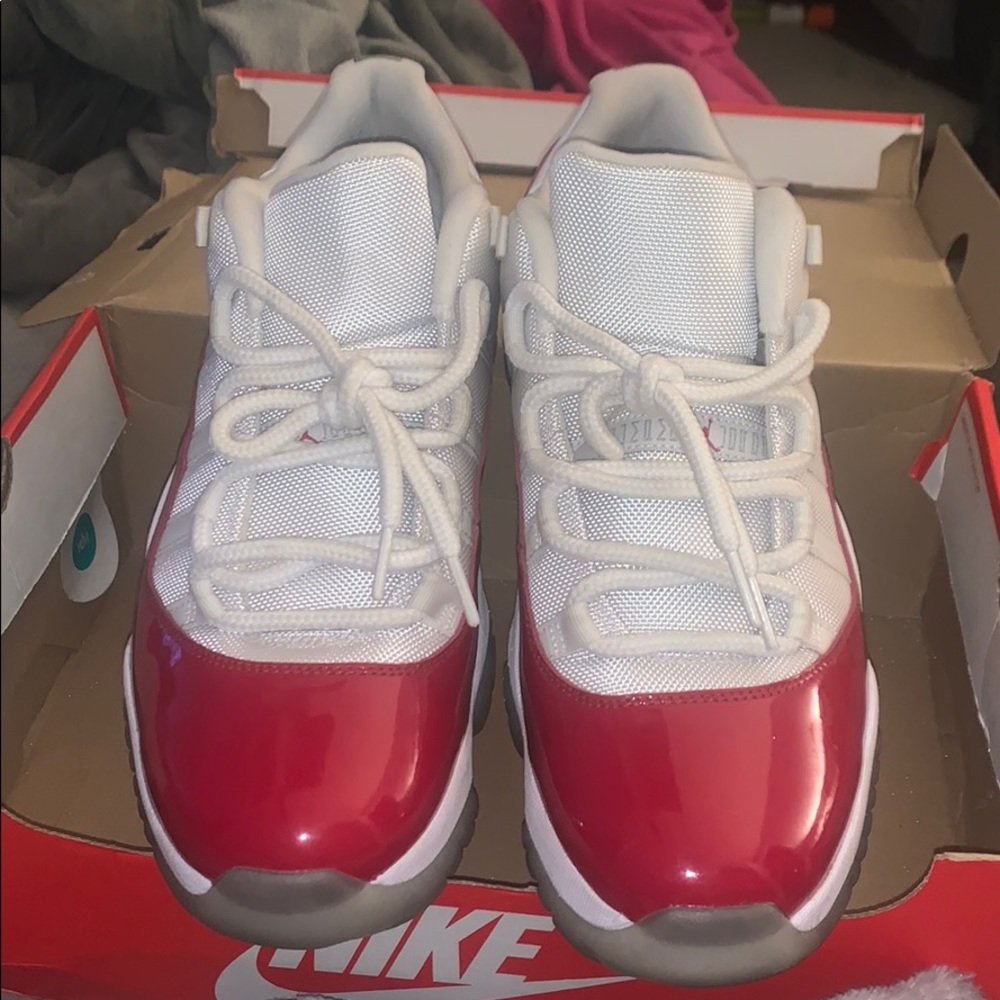 Jordan 11 lows cherry